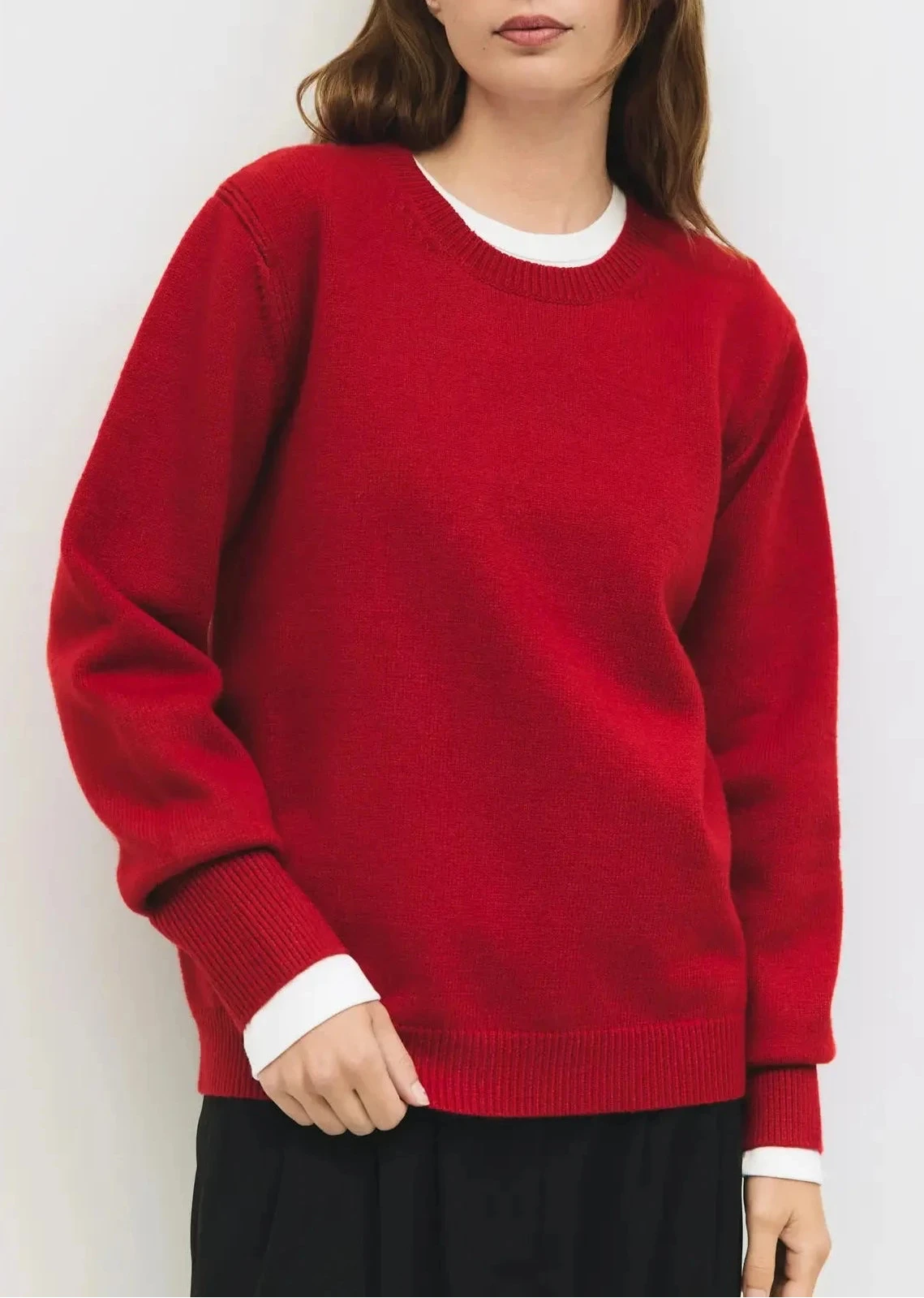 The Conrad Sweater in Red