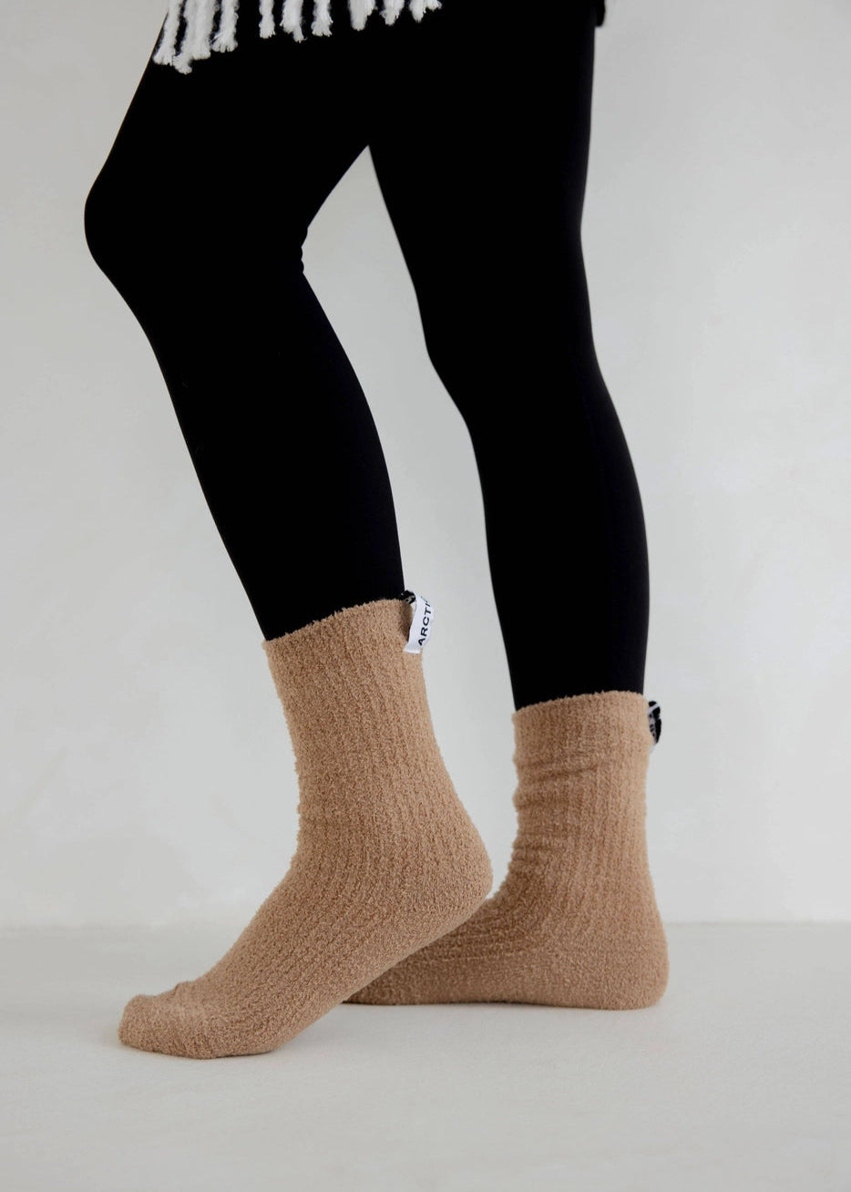 Arctic Fox Cosy Socks in Biege