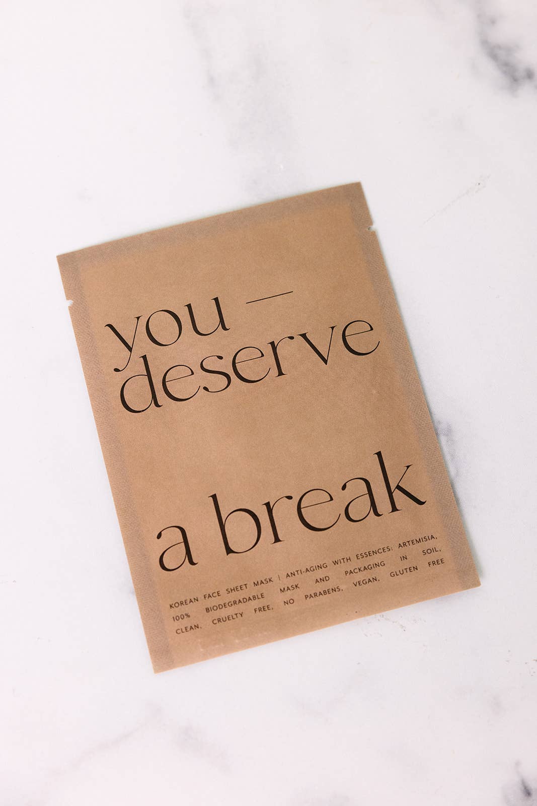 You Deserve a Break Sheet Mask
