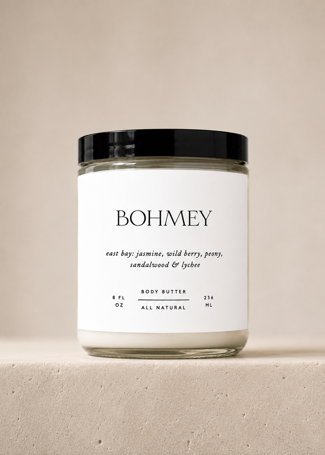Bohmey East Bay Natural Body Butter