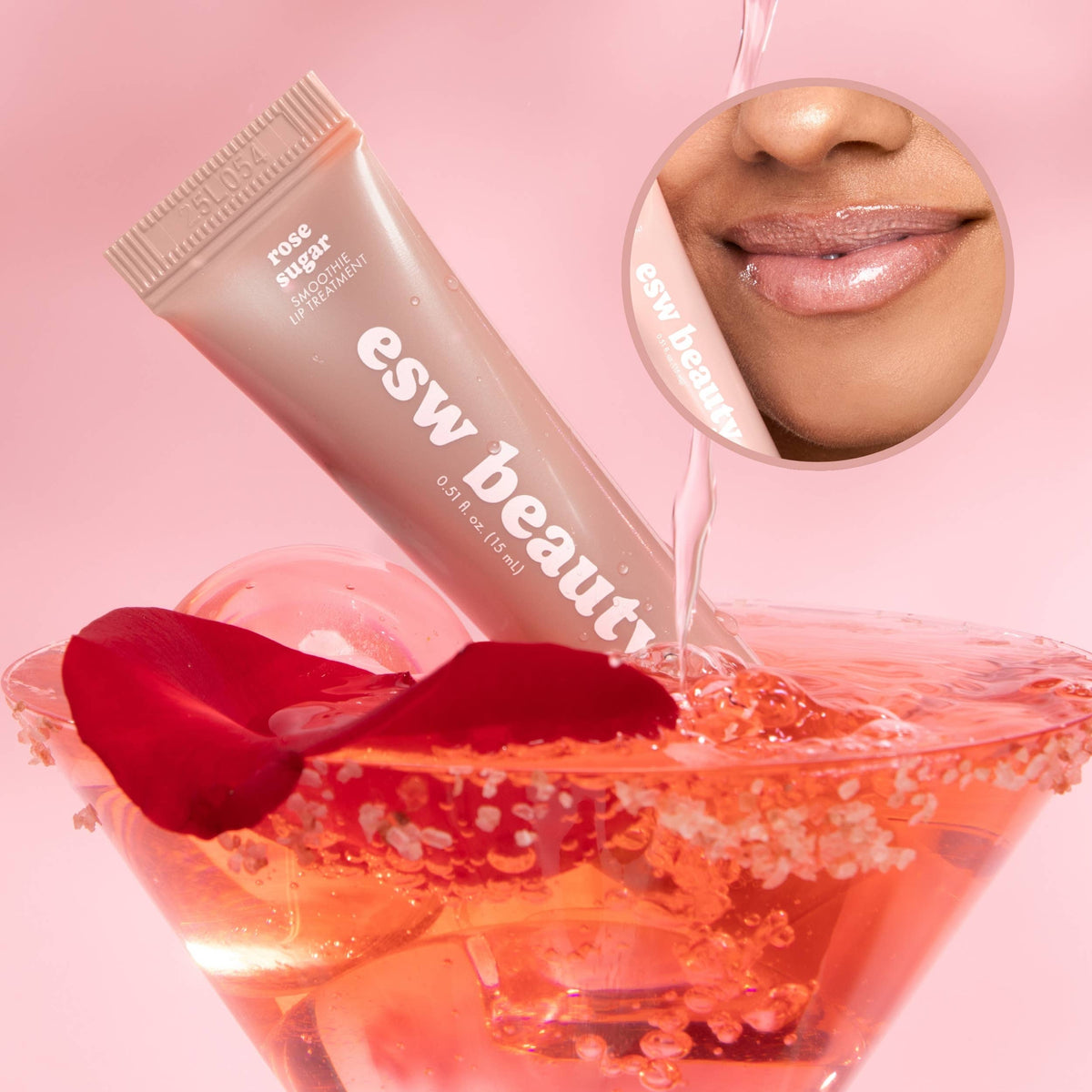 Rose Sugar Smoothie Lip Treatment