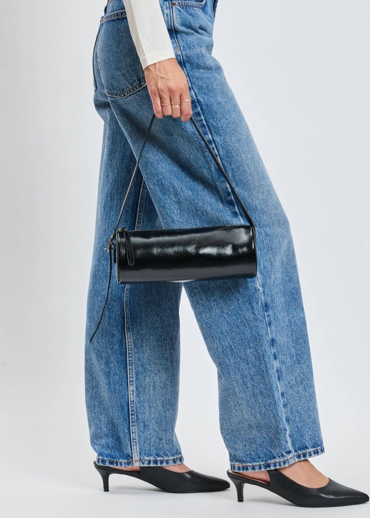 Moda Luxe Mila Black Shoulder Bag