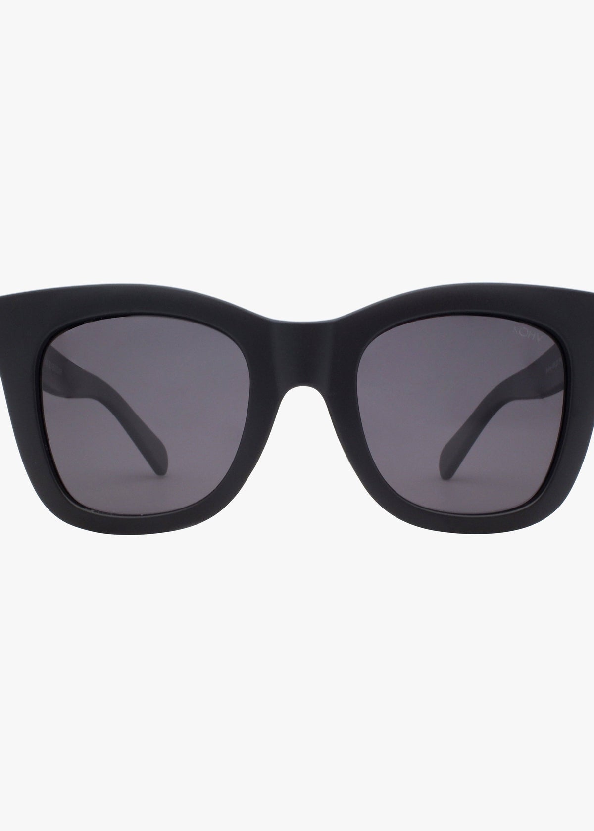 Bailey Black Polarized Oversized Square Sunglasses