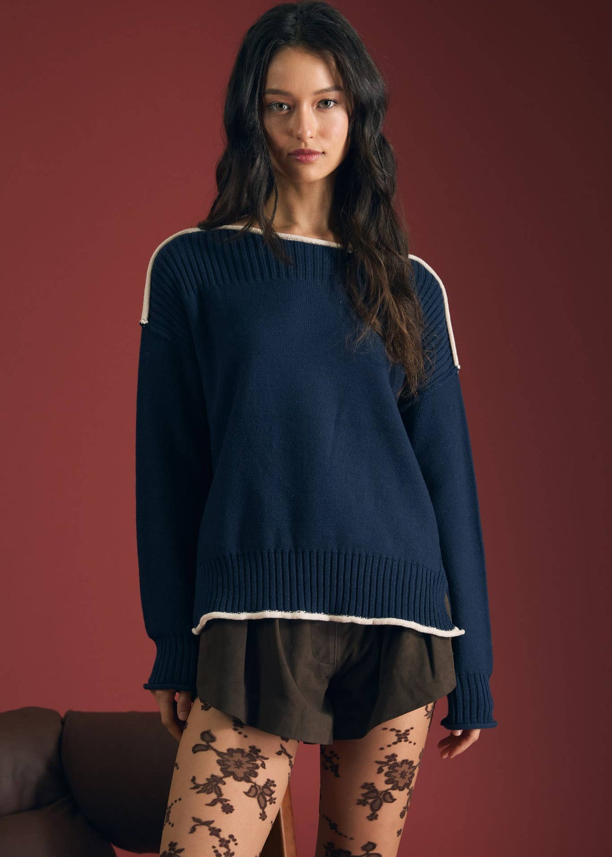 Andrea Boatneck Sweater