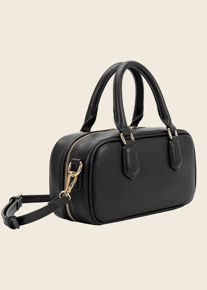 Melie Bianco Eden Black Top Handle Bag