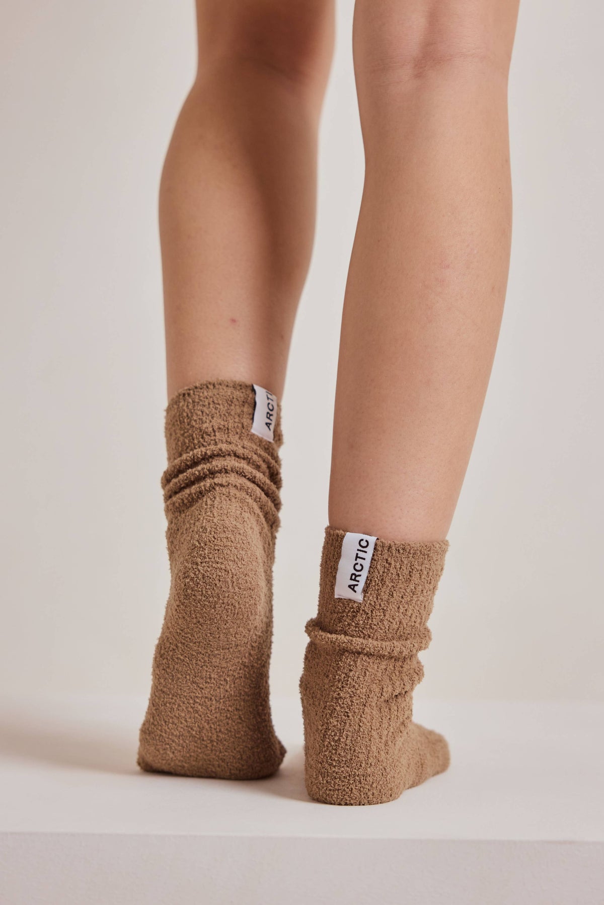 Arctic Fox Cosy Socks - Beige