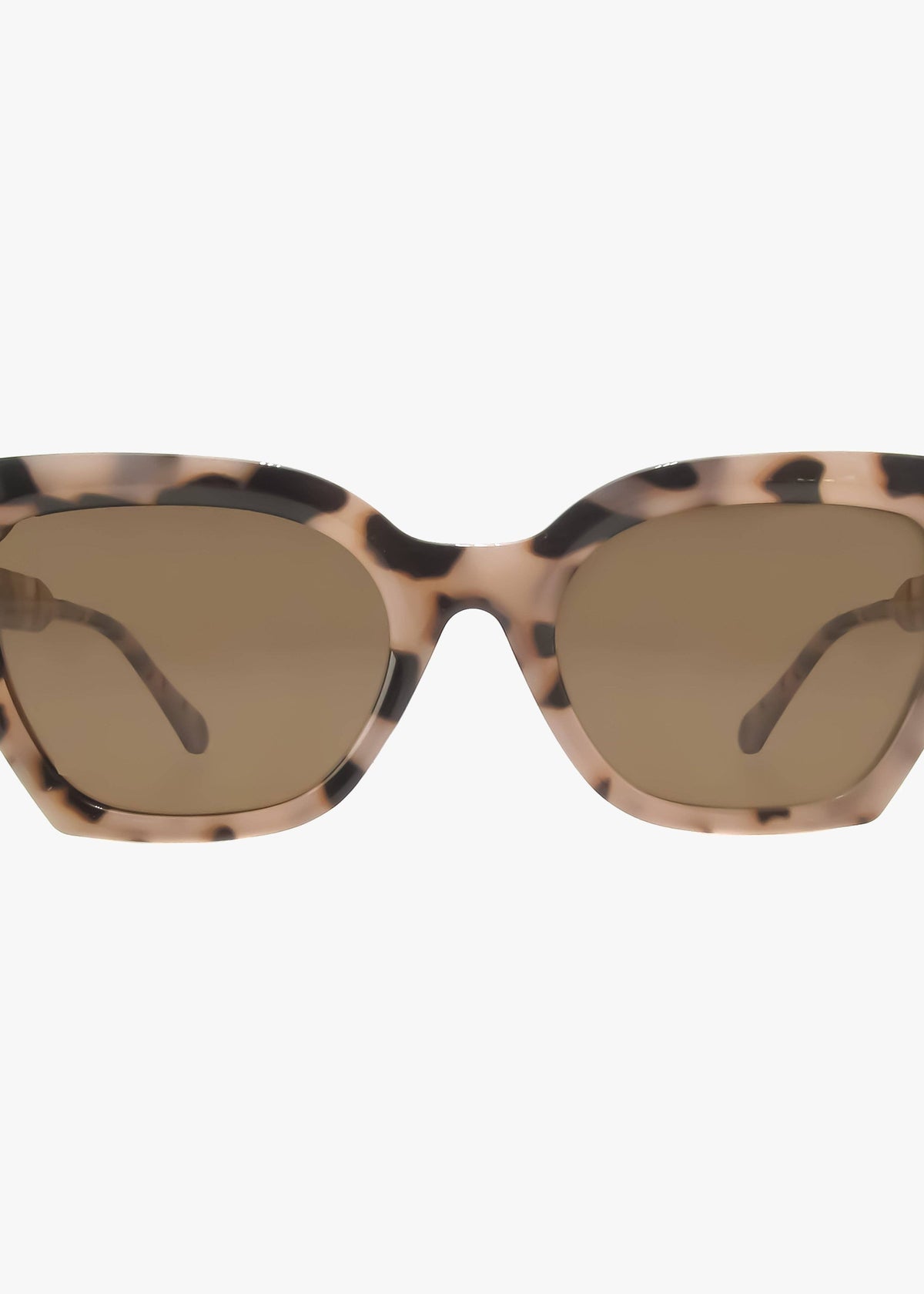 Nova Tortoise Geometric Sunglasses