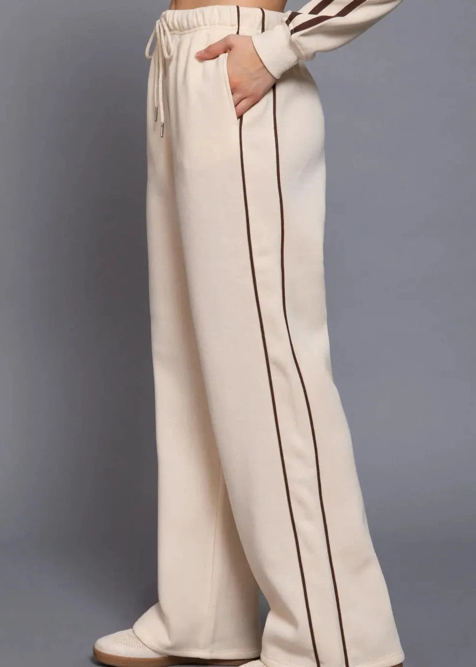 Claire Contrast Cozy Sweatpants