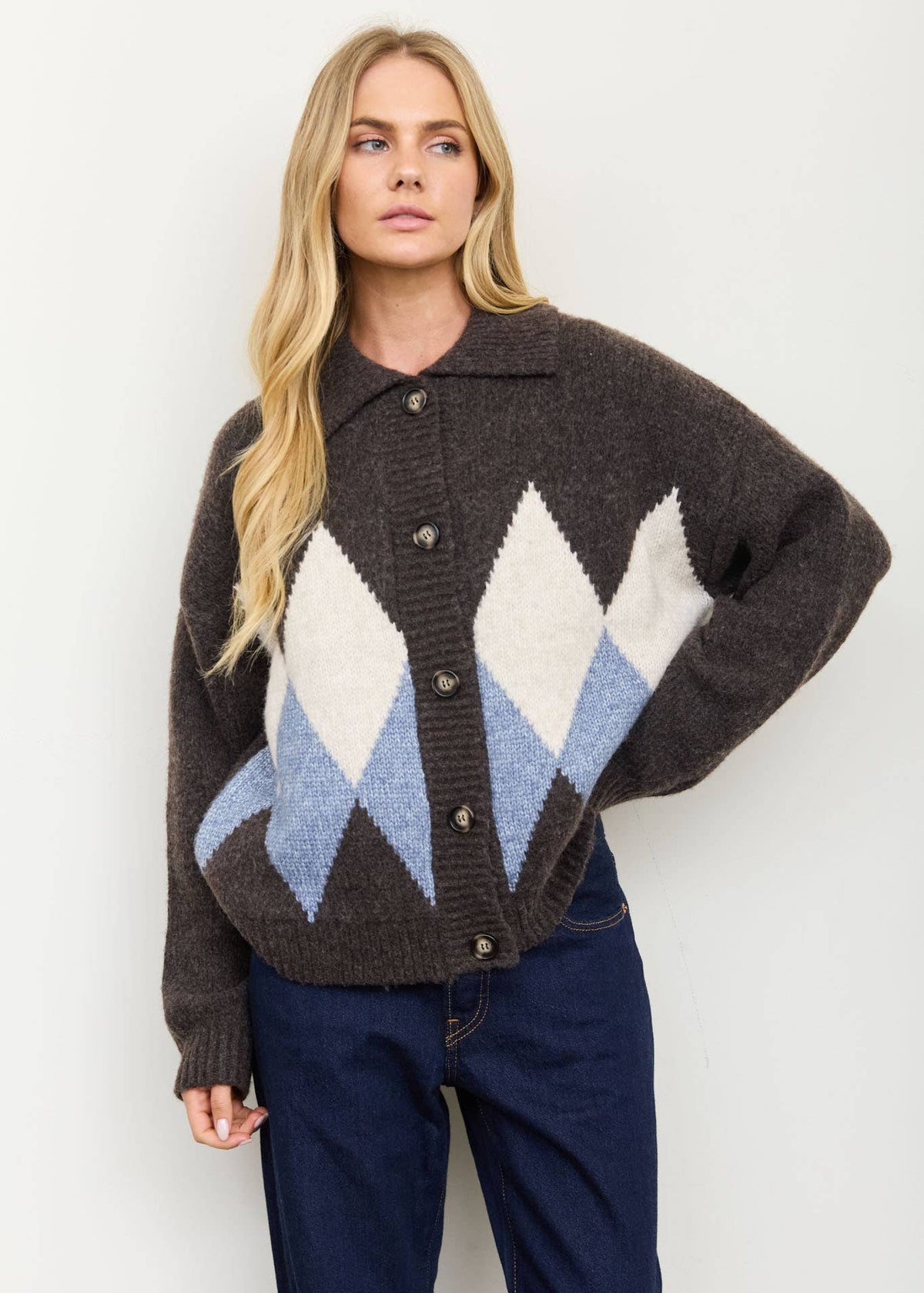 Shannon Argyle Collared Cardigan