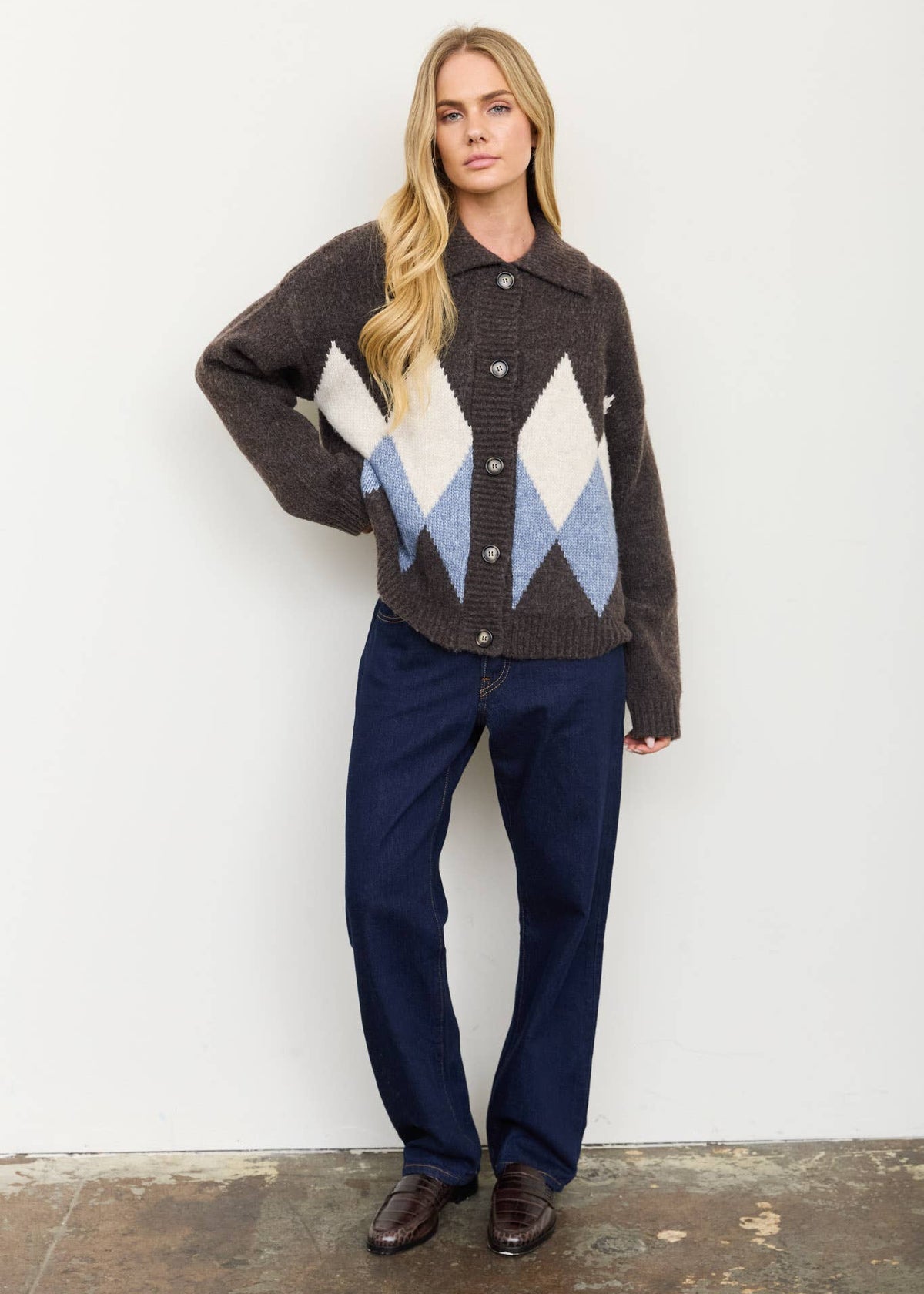Shannon Argyle Collared Cardigan