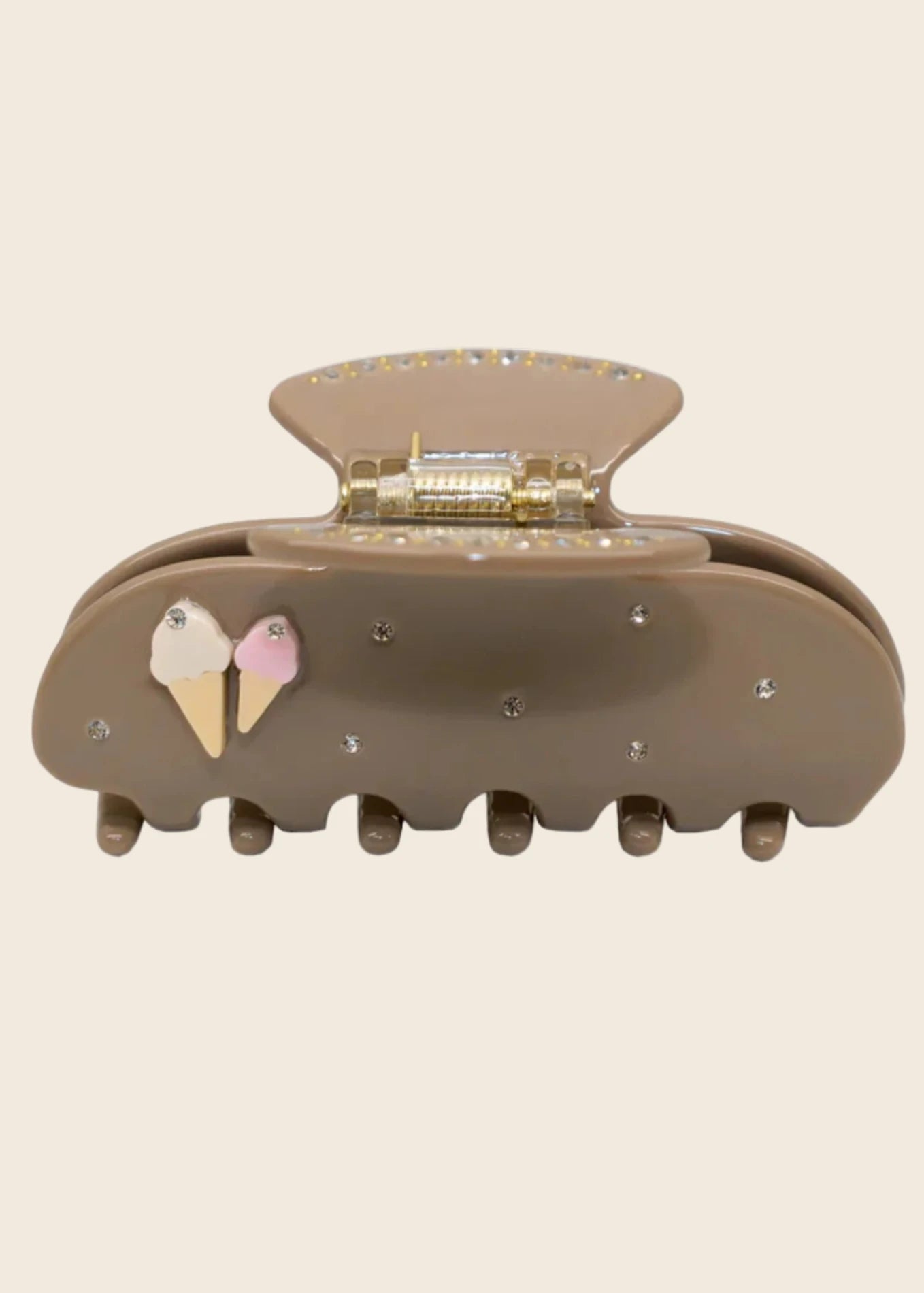 Emi Jay Sweetheart Hair Clip in Two Scoops