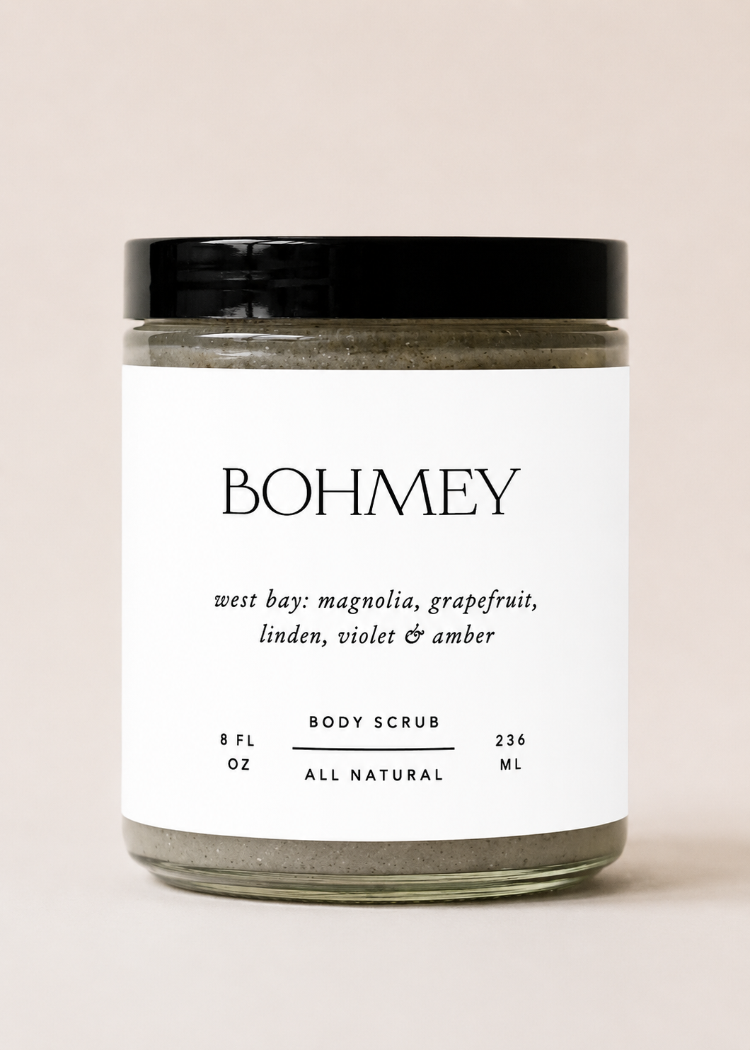 Bohmey West Bay Natural Body Scrub
