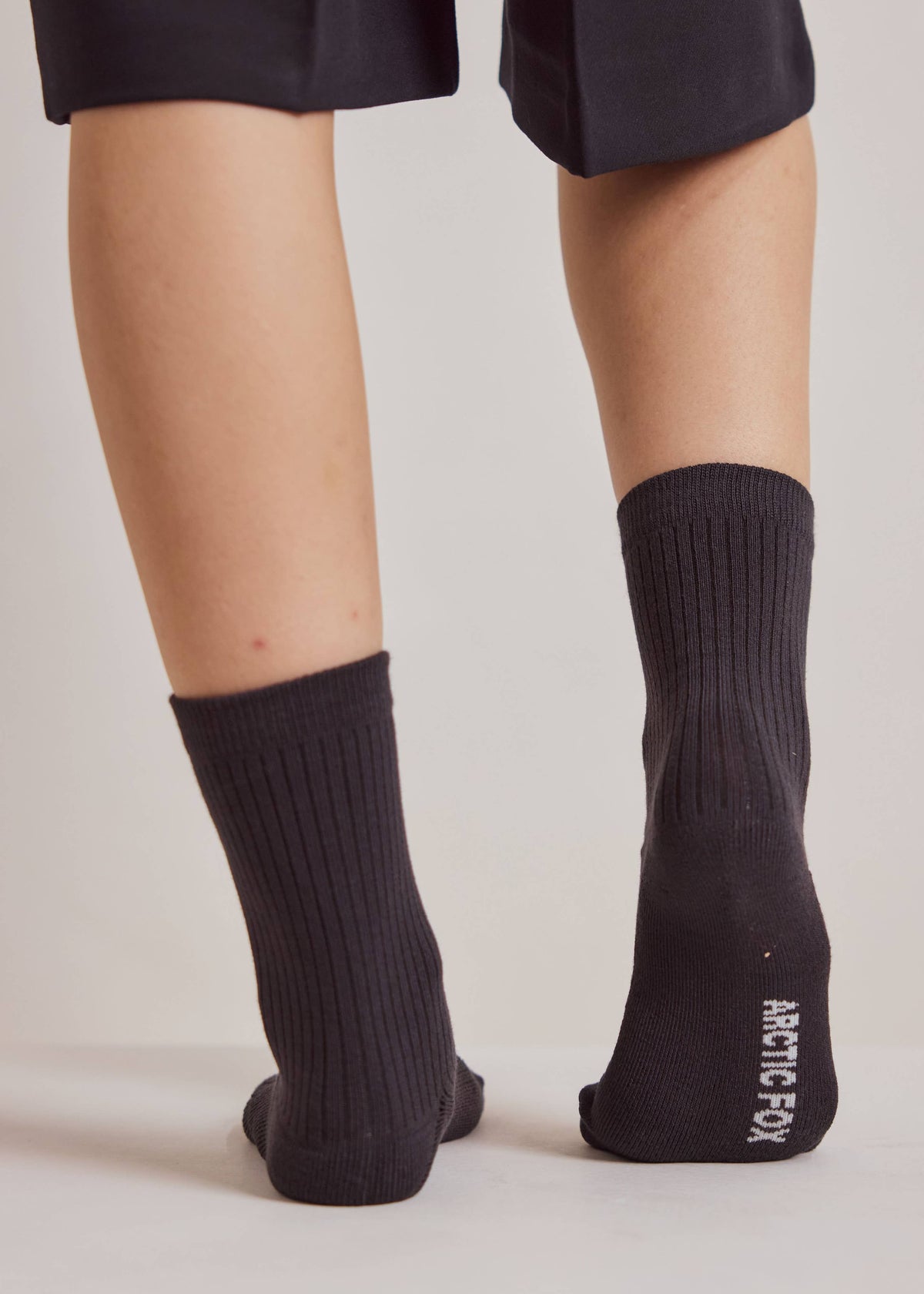 Arctic Fox The Everyday Socks in Black