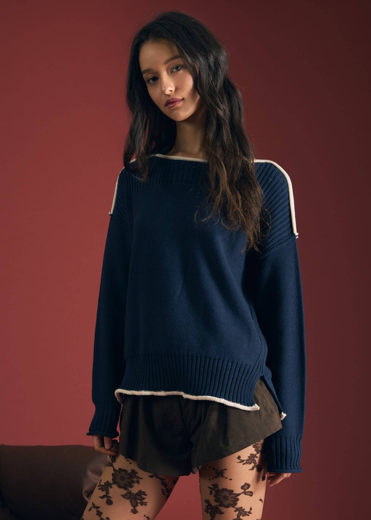 Andrea Boatneck Sweater