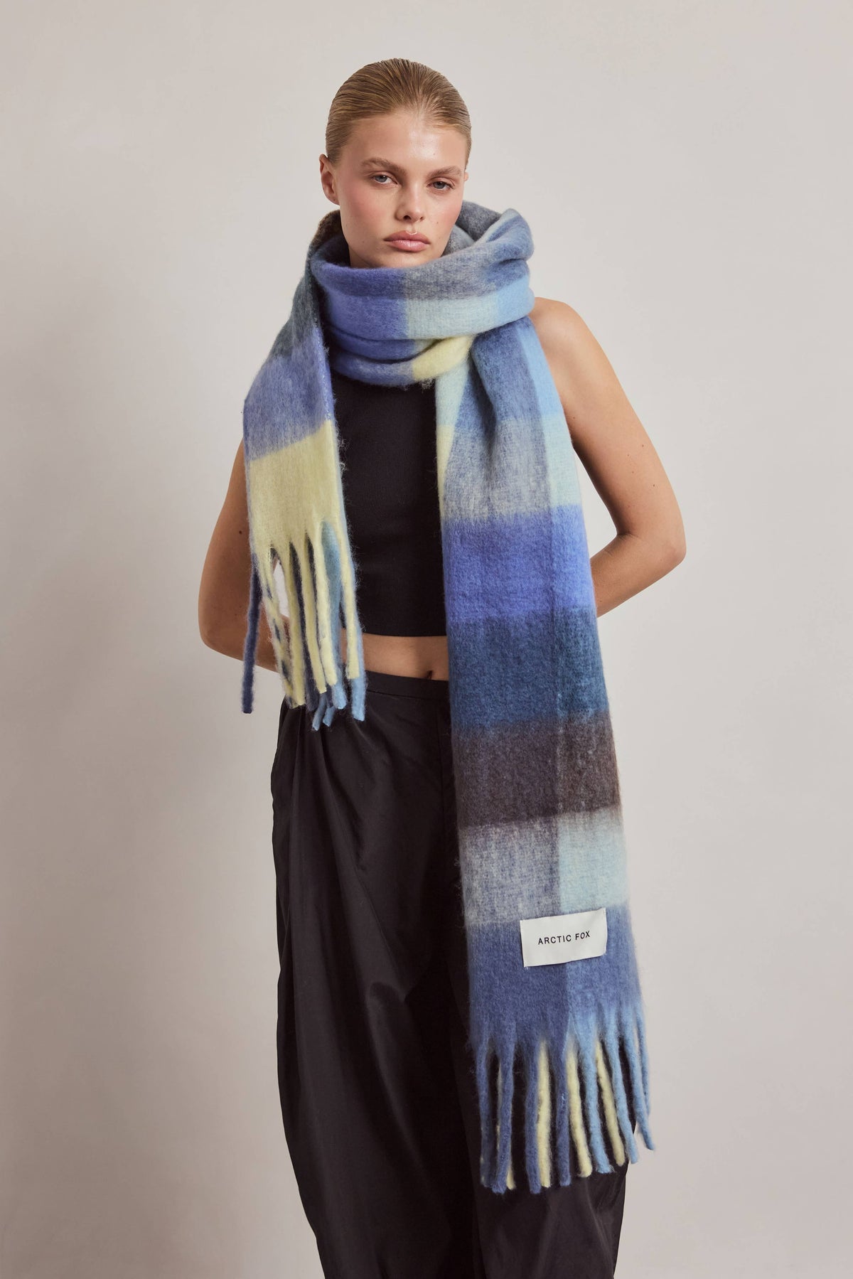 Arctic Fox The Reykjavik Scarf in Blue