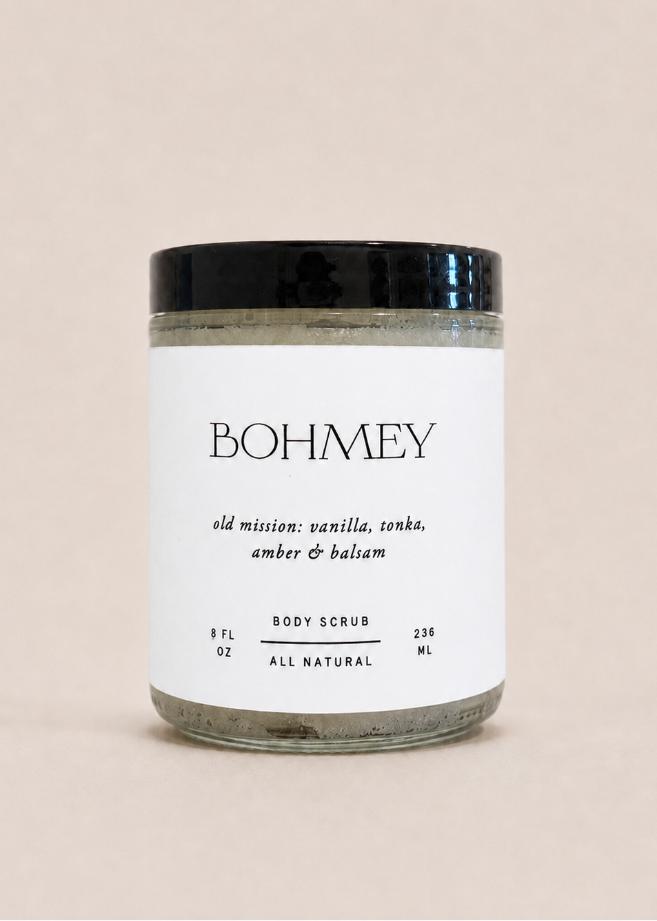 Bohmey Old Mission Natural Body Scrub