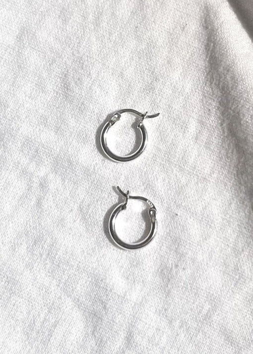 Sterling Everyday Hoops