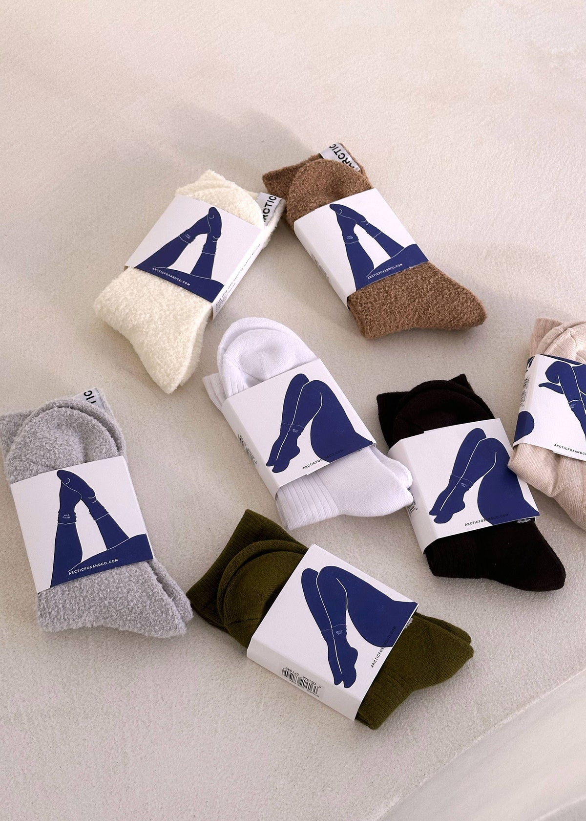 Arctic Fox The Everyday Socks in Black