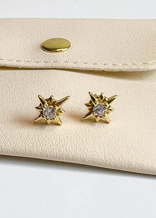 Compass Star Studs