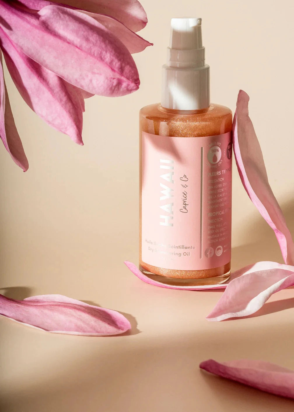 Hawaii Dry Shimmering Body Oil