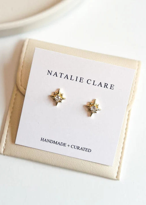 Compass Star Studs