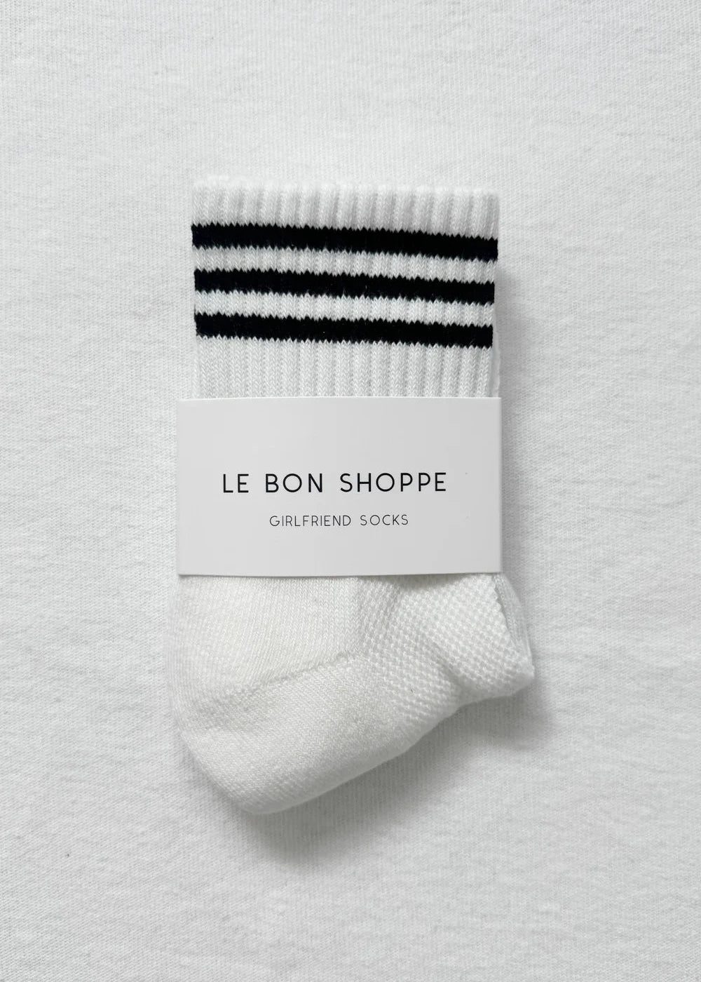 Le Bon Shoppe Girlfriend Socks in White