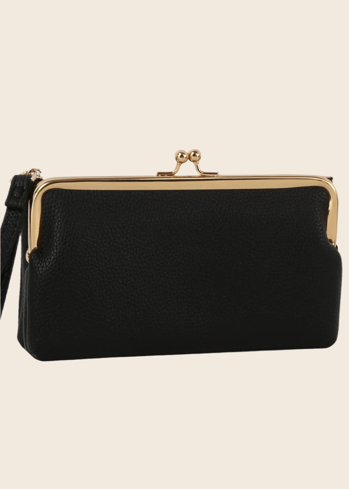 Sammy Wristlet in Black