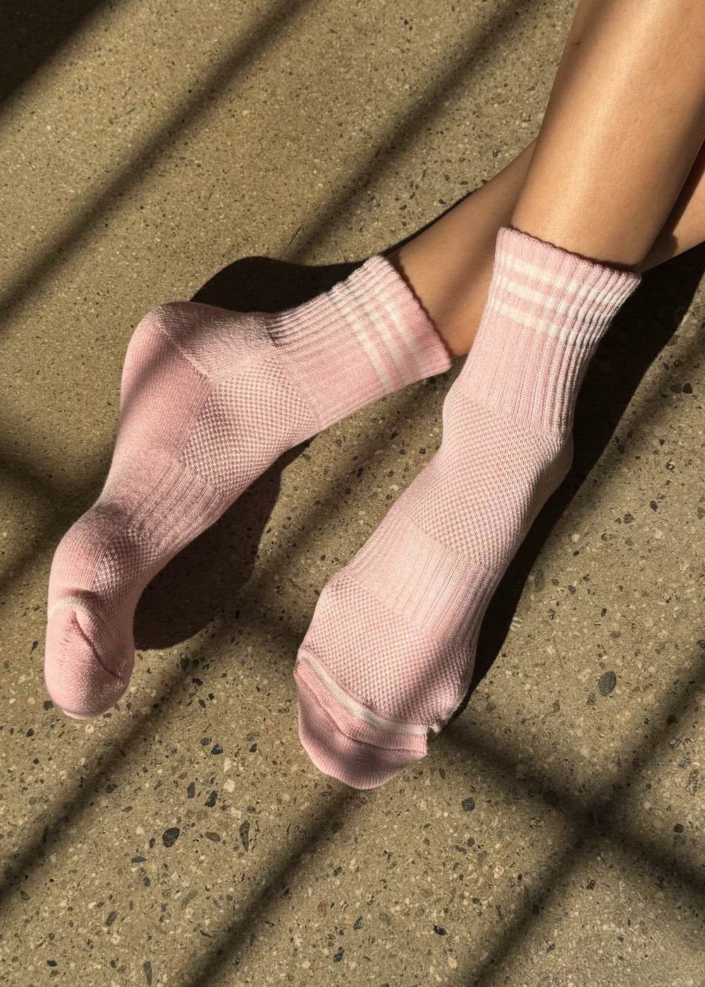 Le Bon Shoppe Girlfriend Socks in Peony