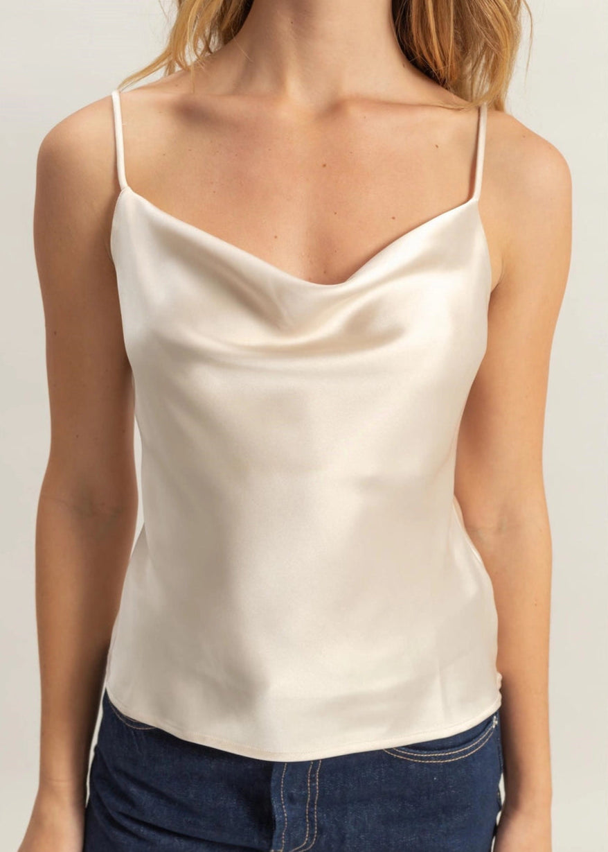 Loren Satin Cami Top