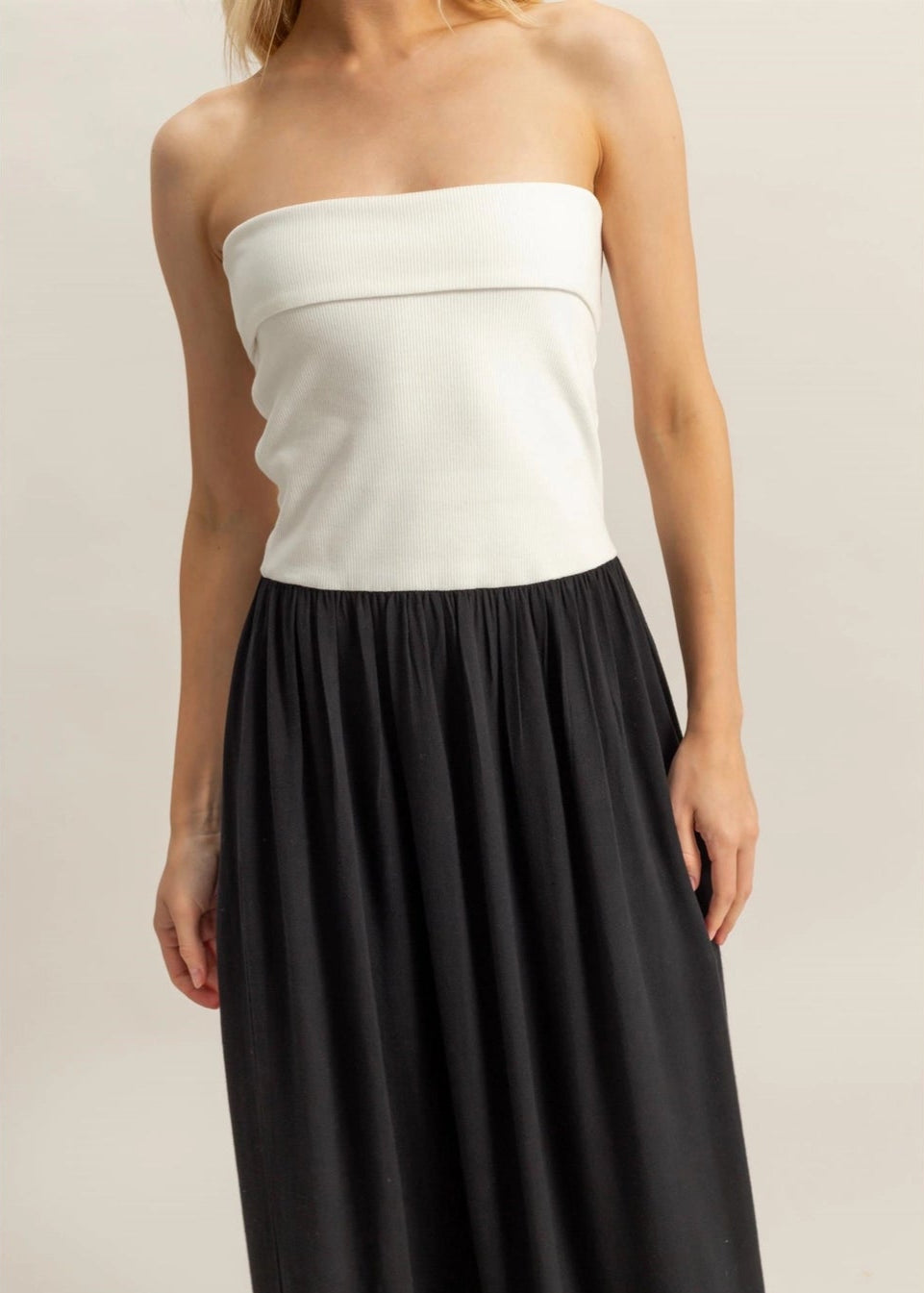 Maddy Strapless Maxi Dress