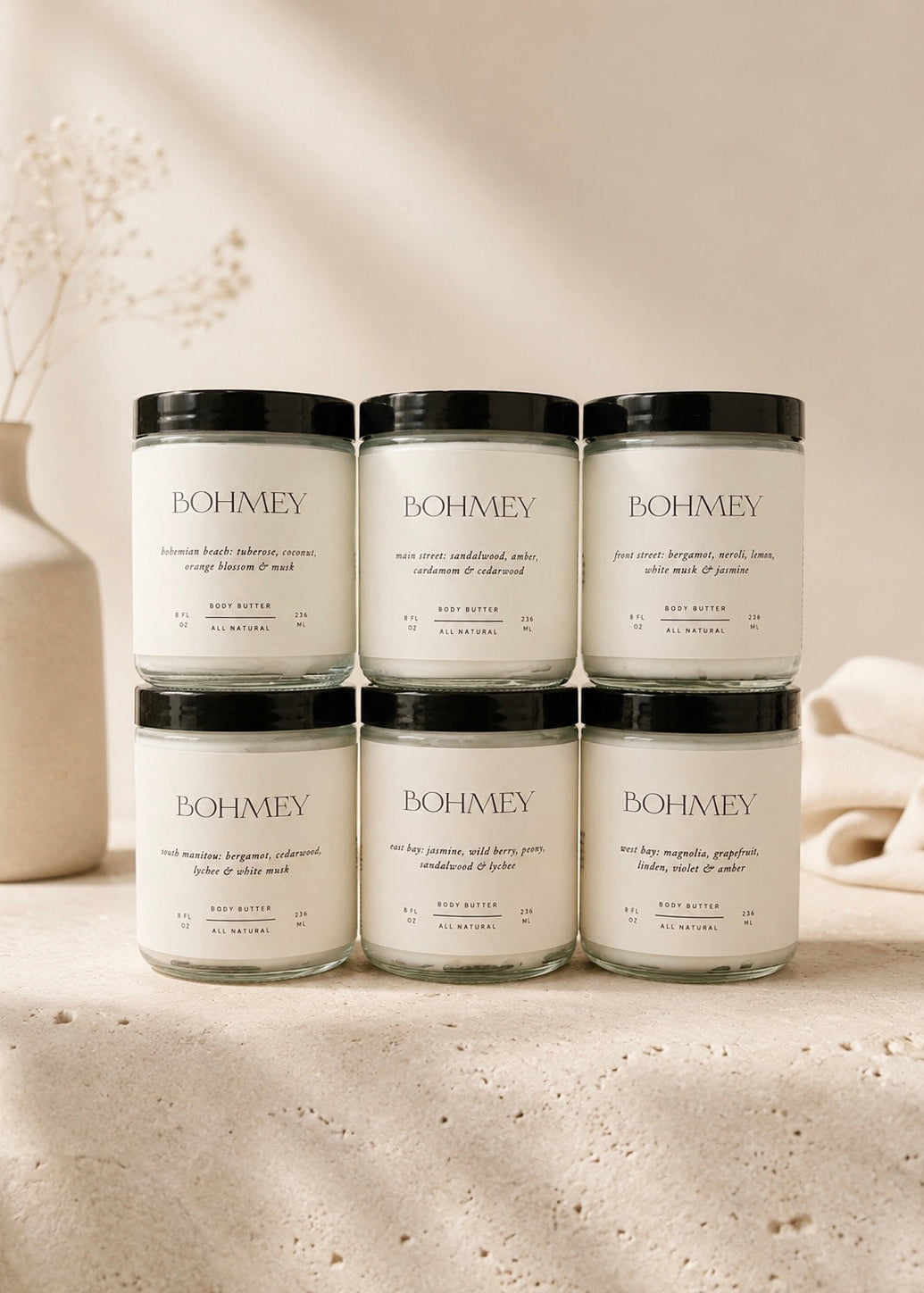 Bohmey West Bay Natural Body Butter