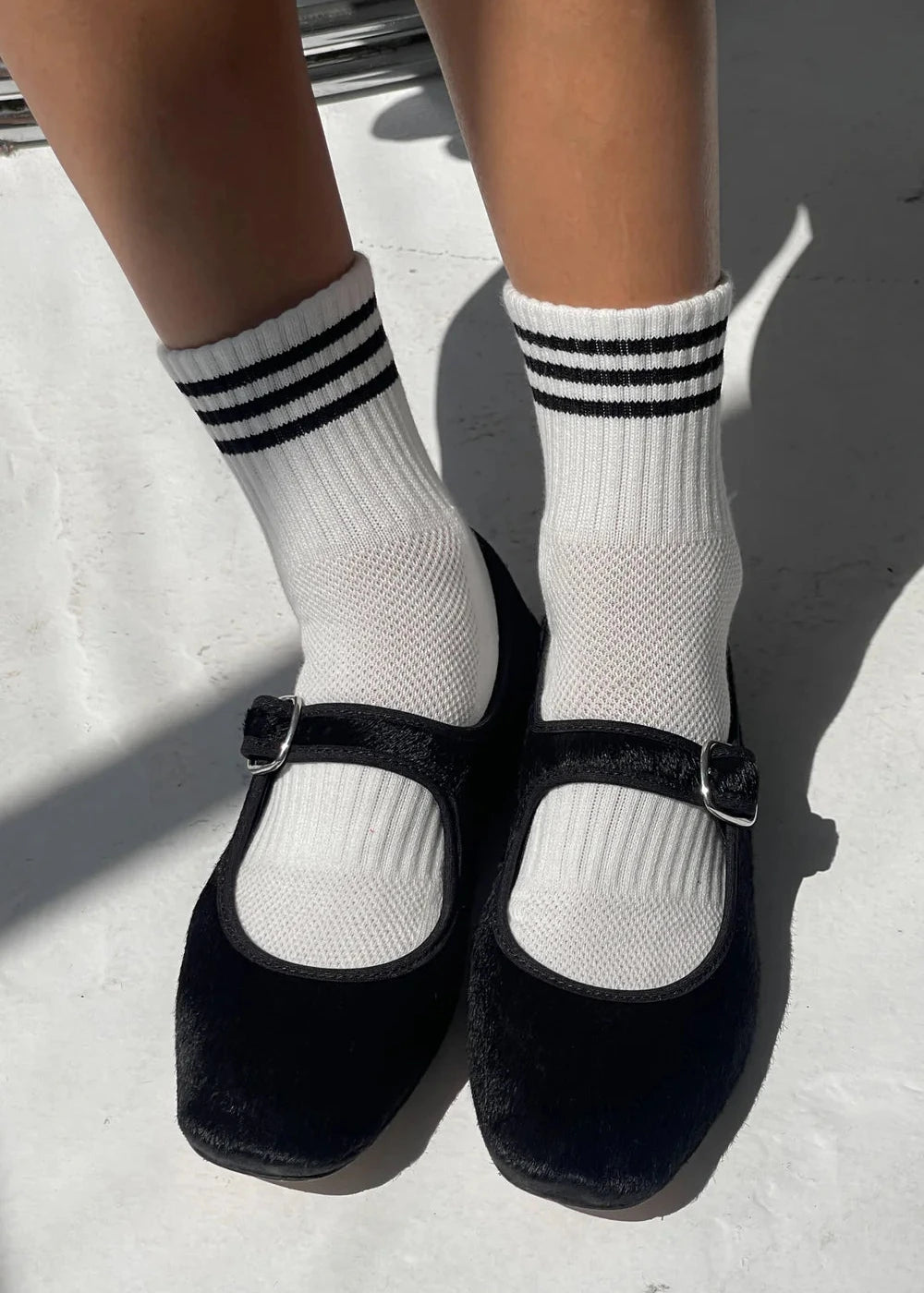 Le Bon Shoppe Girlfriend Socks in White