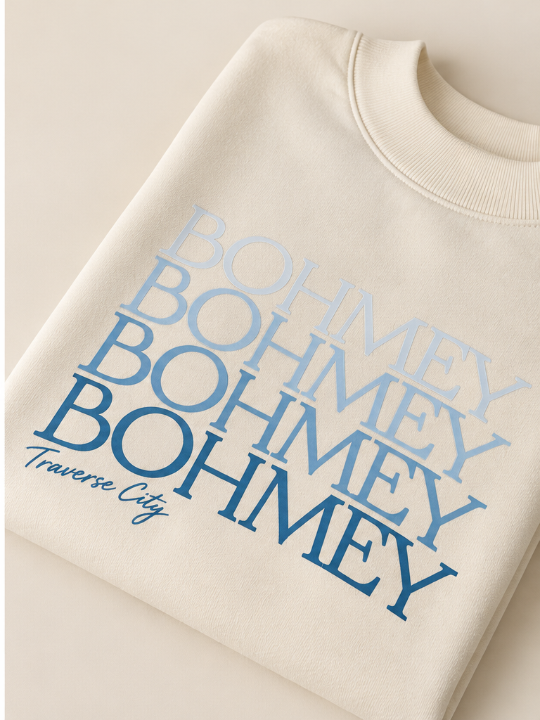 Bohmey Bayside Mock Neck — Cream