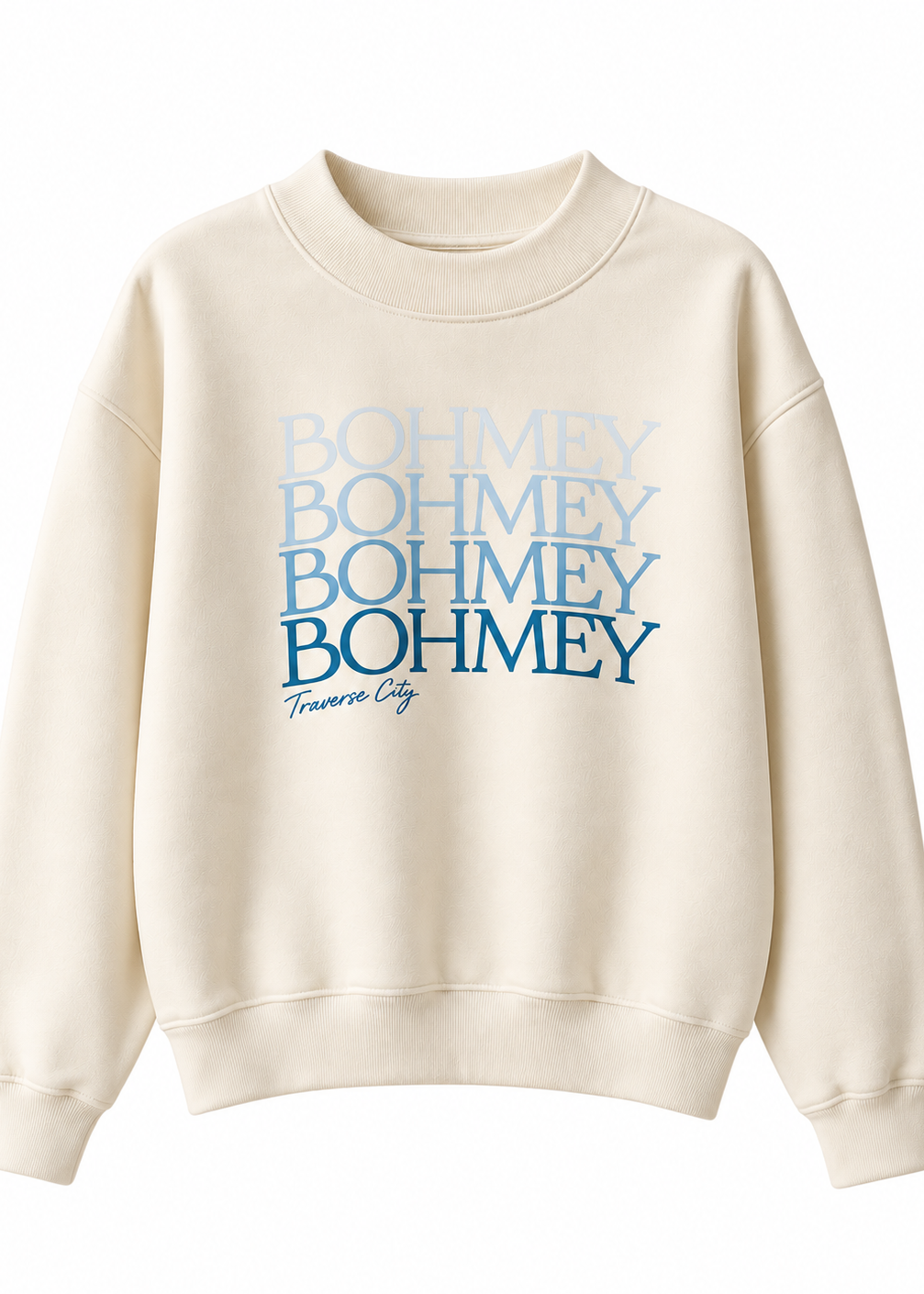 Bohmey Bayside Mock Neck — Cream