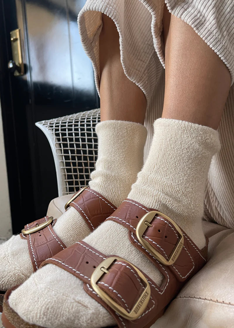 Le Bon Shoppe Cloud Socks in Ecru