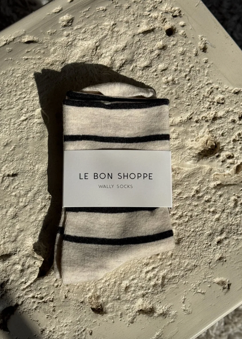 Le Bon Shoppe Wally Socks in Grain
