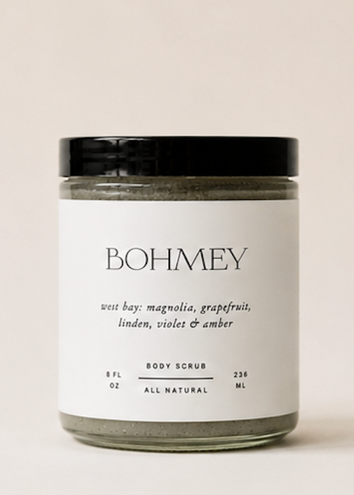 Bohmey West Bay Natural Body Scrub