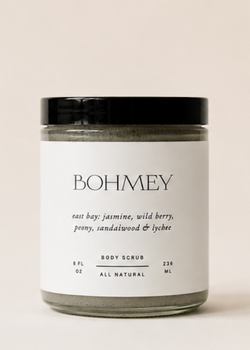Bohmey East Bay Natural Body Scrub