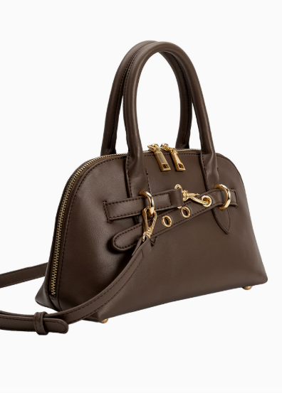 Melie Bianco Rue Top Handle Bag in Espresso
