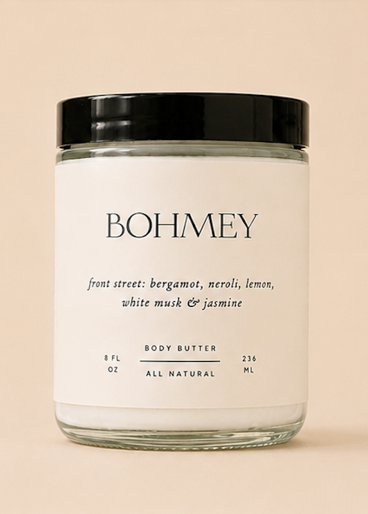 Bohmey Front Street Natural Body Butter