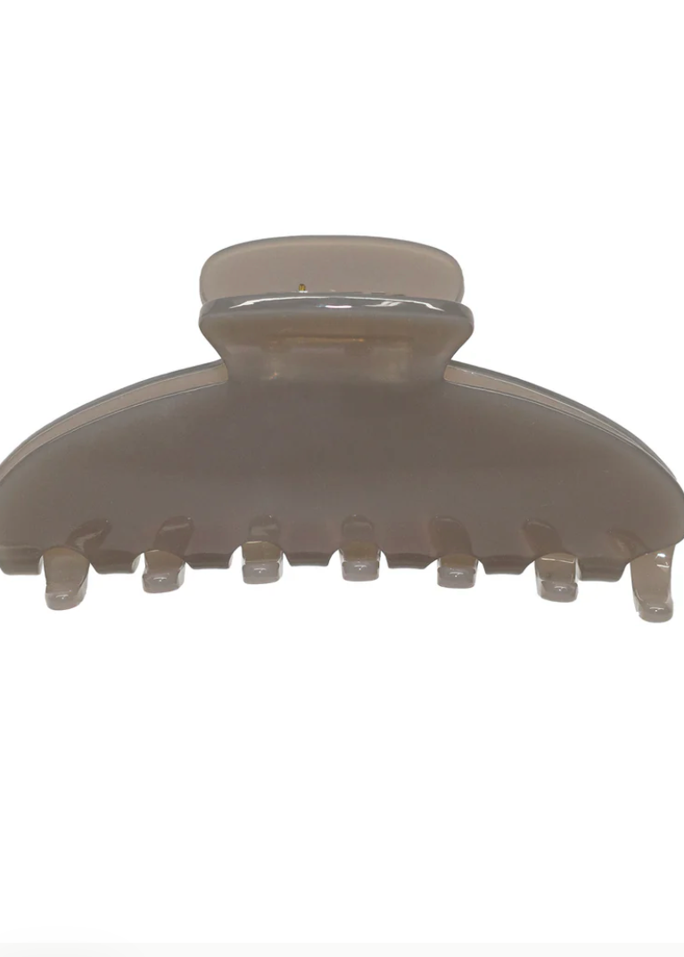 Emi Jay Big Effing Claw Clip in Earl Grey