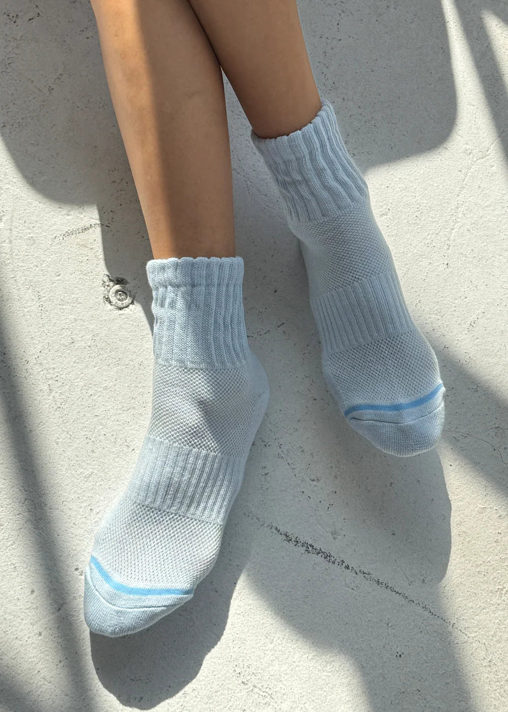 Le Bon Shoppe Swing Socks in Baby Blue
