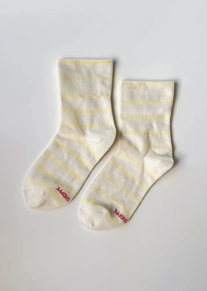 Le Bon Shoppe Wally Socks in Lemon