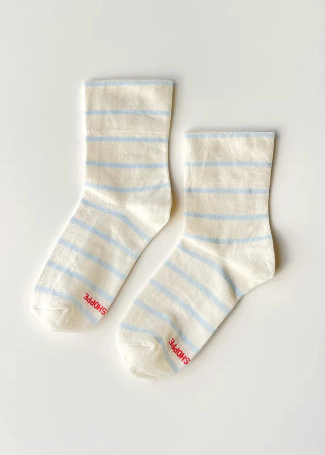 Le Bon Shoppe Wally Socks in Sky