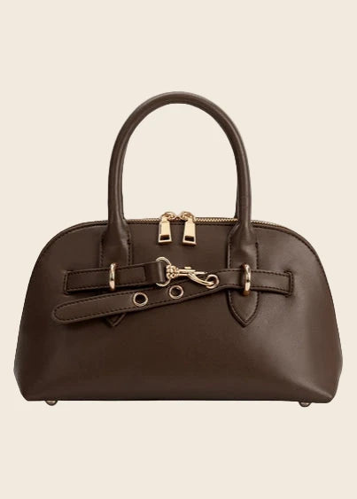 Melie Bianco Rue Top Handle Bag in Espresso
