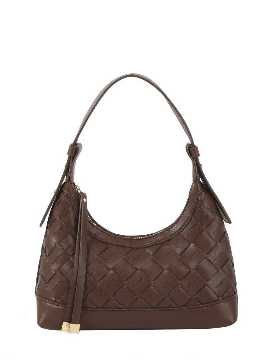 Lizzy Woven Shoulder Bag