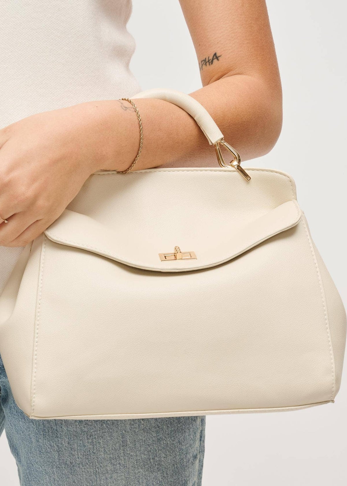 Liza Crossbody: Natural
