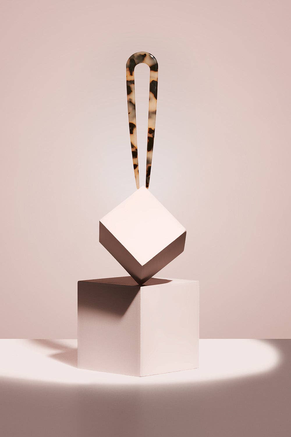 Sleek French Hair Pin in Tortoise