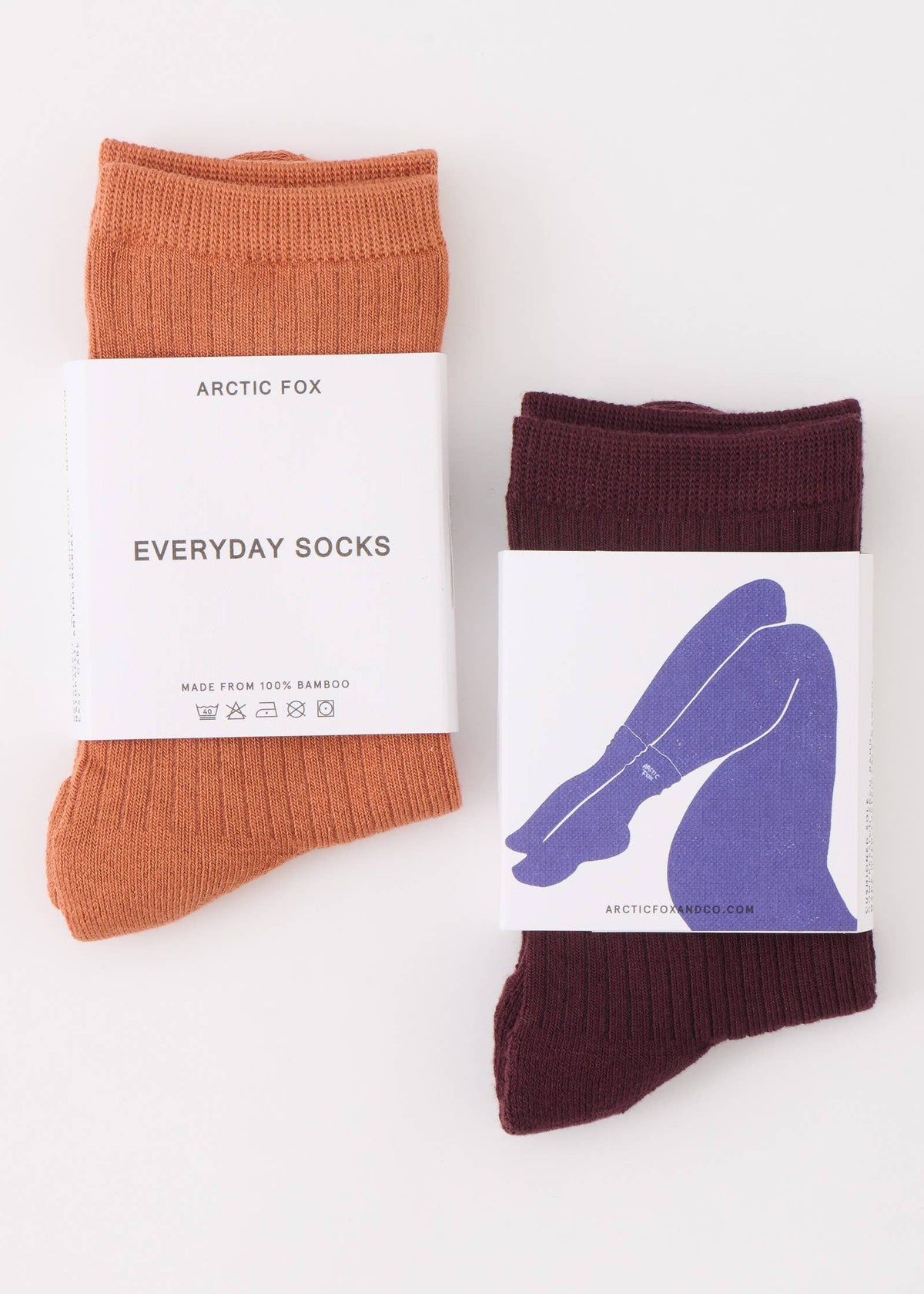 Arctic Fox The Everyday Socks in Chocolate