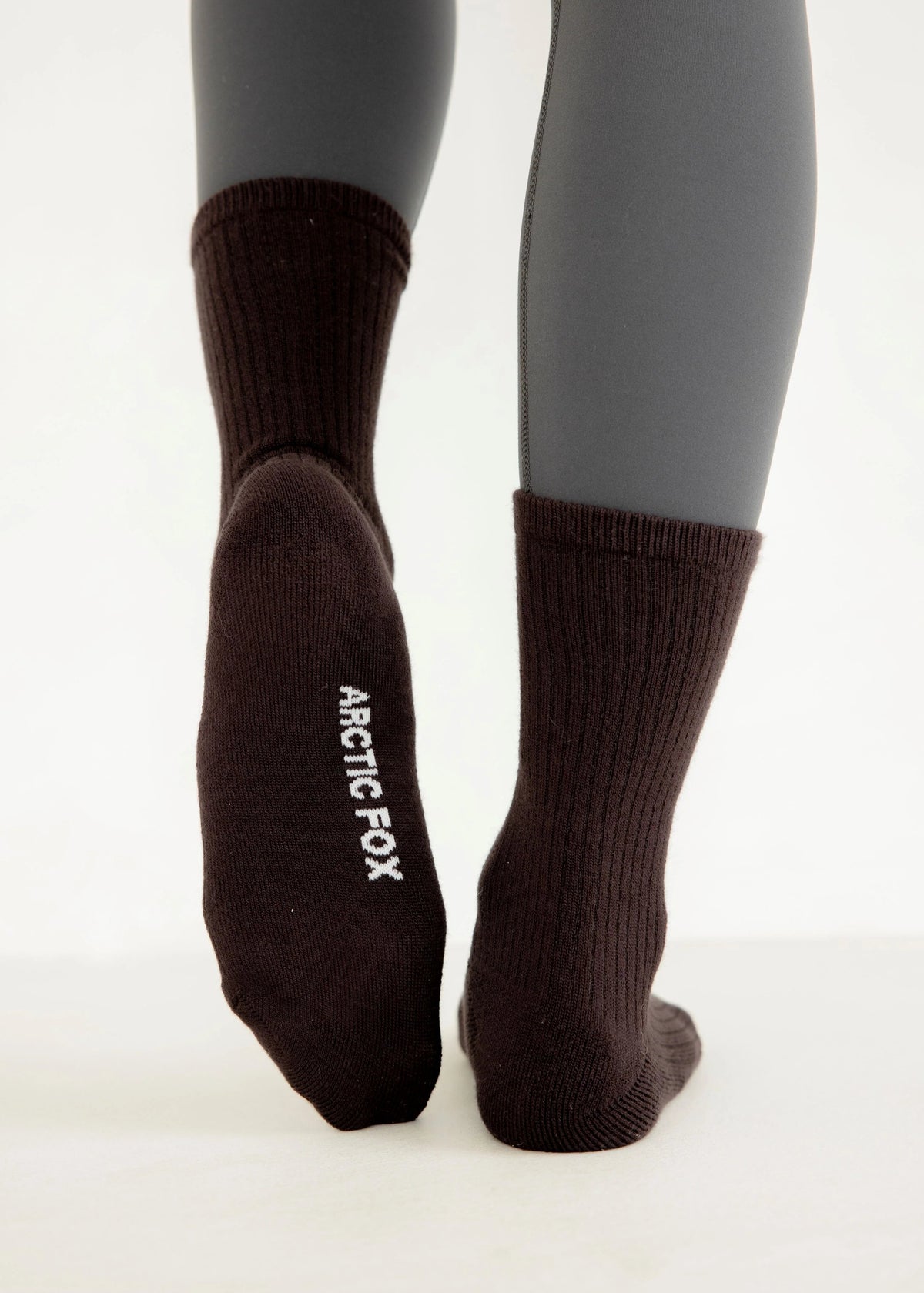 Arctic Fox Everyday socks in Chocolate